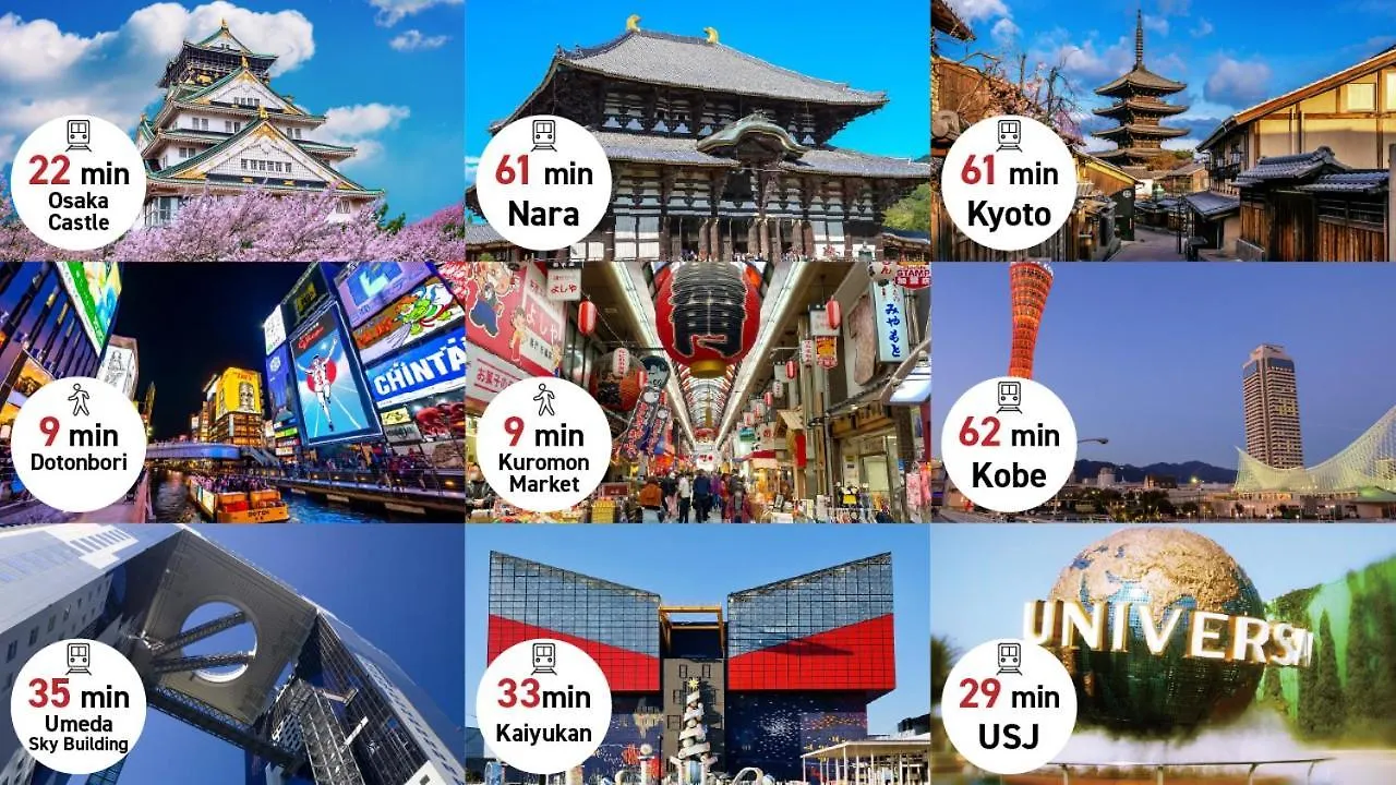 Nipponbashi Luxe Hotel Osaka Japan